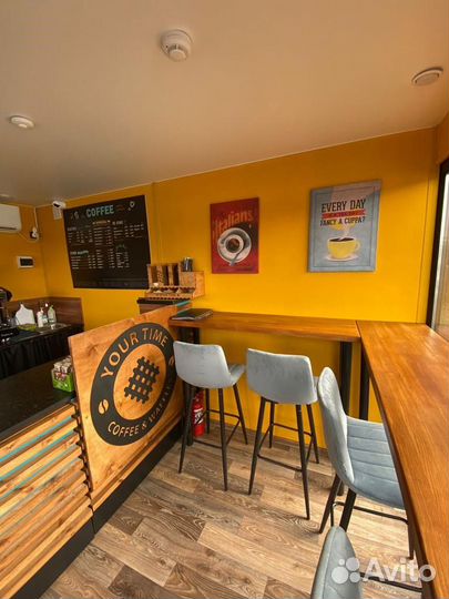 Кофейня в павильоне. Кофе и Вафли - Франшиза