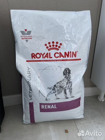 Корм для собак Royal canin renal 14kg