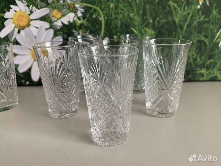 Хрустальные стаканы СССР