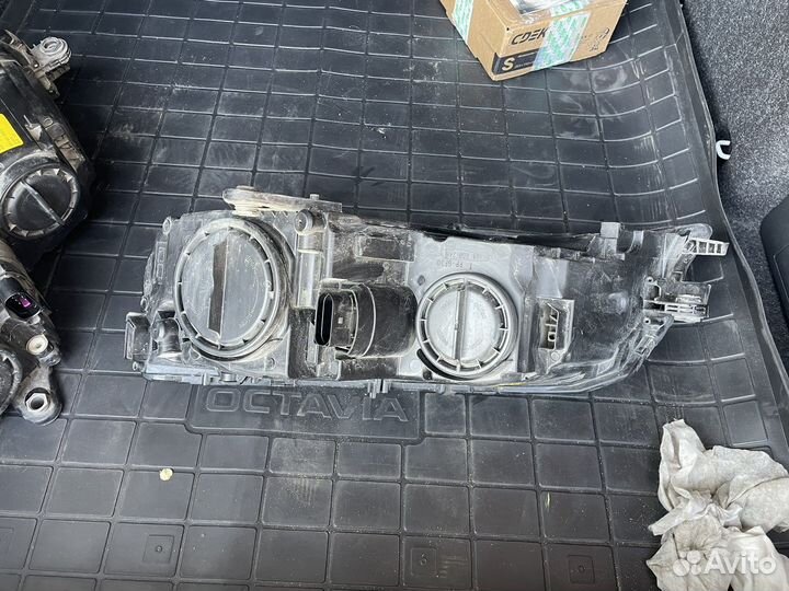 Фары на skoda octavia a7 рестайлинг галоген