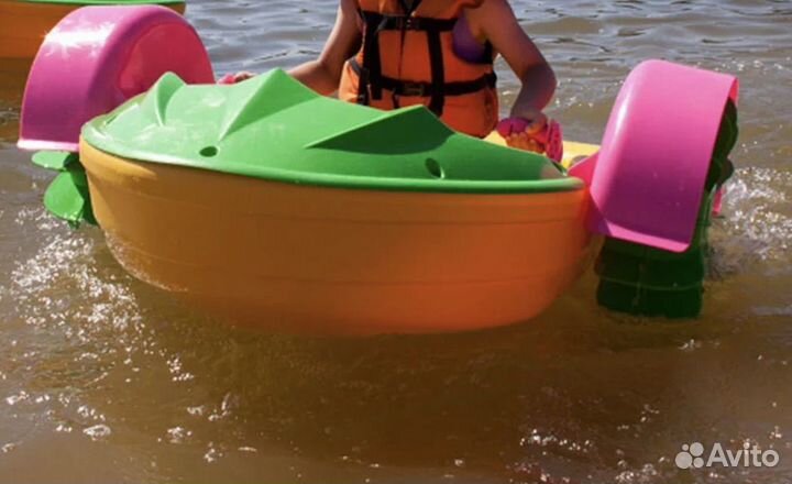 Лодка катамаран детская