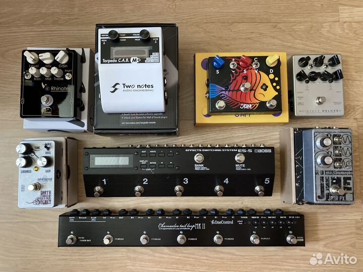Гитарные педали эффектов