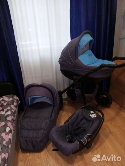 Коляска tutis zippy sport 3 в 1