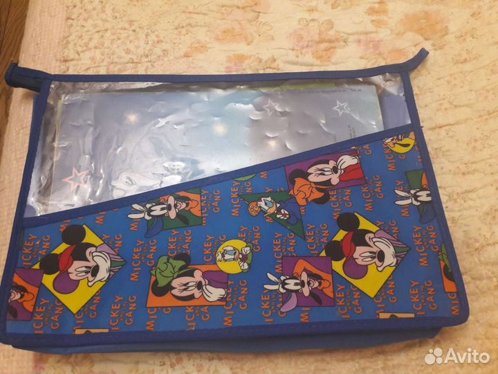 Цветная бумага картон папка