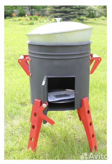 Печь-мангал Grillux для казана
