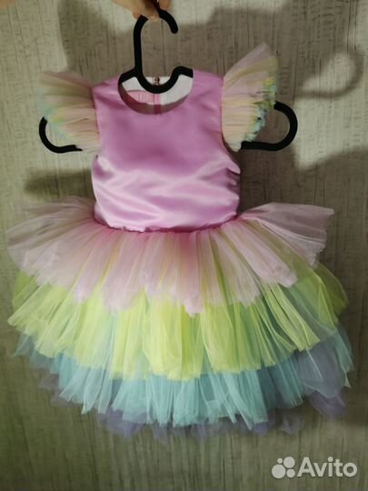 Платье для девочки 92