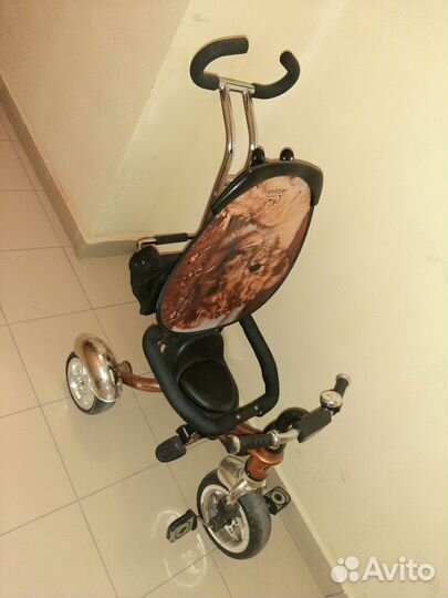 Велосипед с родительской ручкой