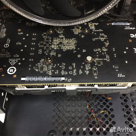 Видеокарта Nvidia MSI GeForce GTX1050Ti 4Gb