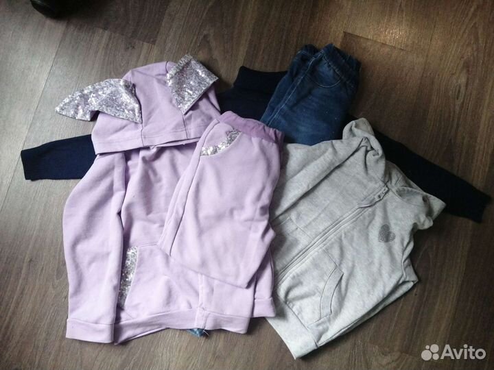 Вещи пакетом на девочку 116