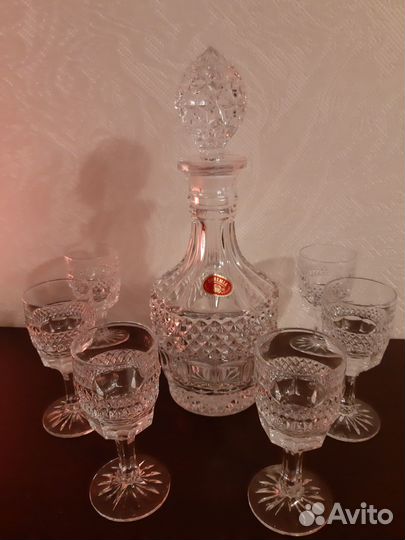 Штоф с фужерами, Чехословакия