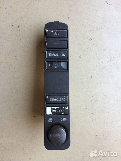 Блок управления на центральной консоли Saab 9-3 II