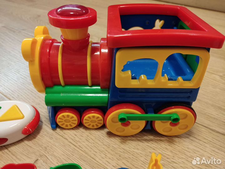 Паровозик интерактивный для детей