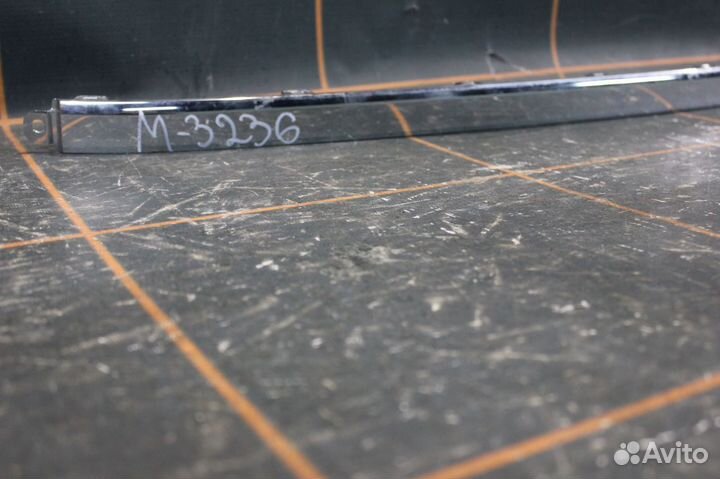 Молдинг бампера заднего - Volkswagen Touareg 2