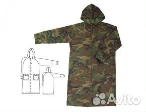 Плащ дождевик пвх (польша) xxxl