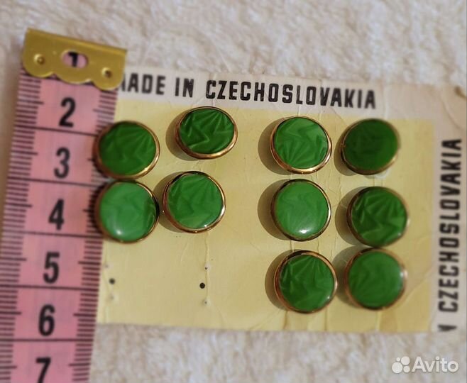 Пуговицы из прошлого) maden in czechoslovakia