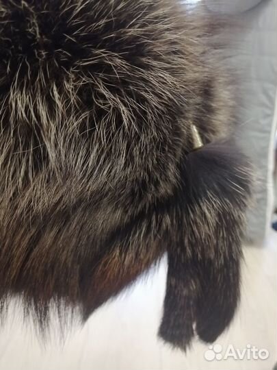 Шапка из чернобурки