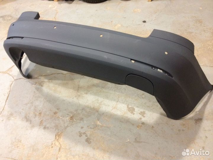 Бампер задний Шкода Октавия А5 парктроник сонар