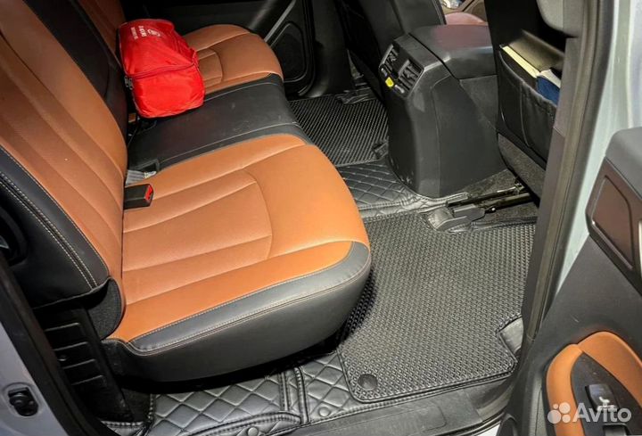 3D коврики на SsangYong Rexton Sport 2019