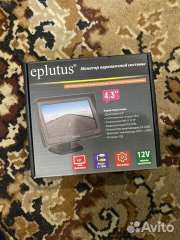 Рамка с камерой заднего вида+ парковочный монитор купить в Омске | Авито