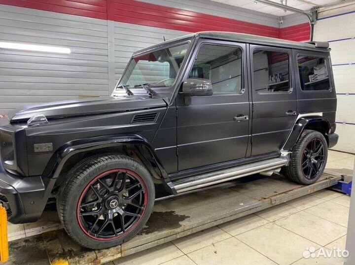 Карбон элементы на Mercedes G-Class W463