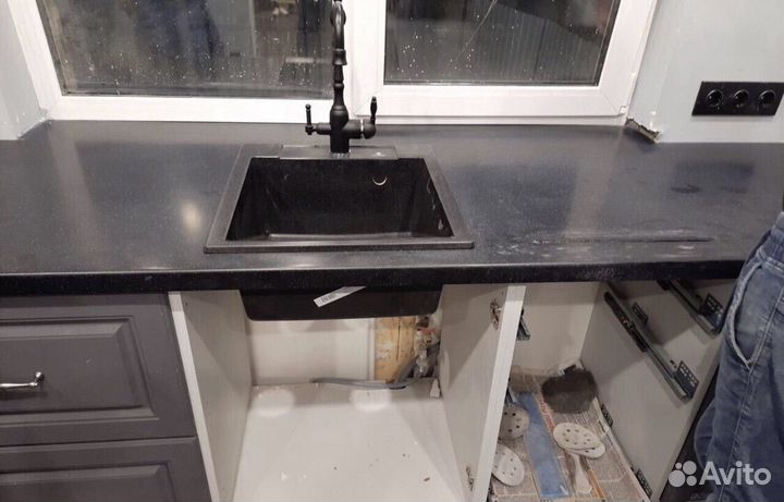 Столешнница для ванной и кухни из камня