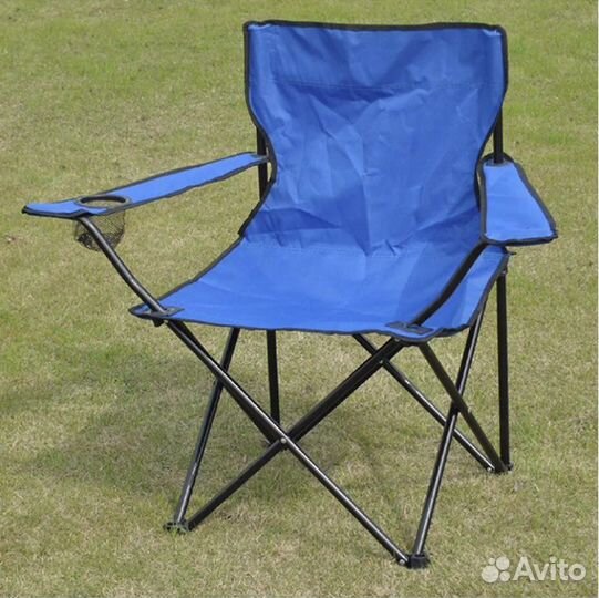 2 стула туристических с подлокотниками