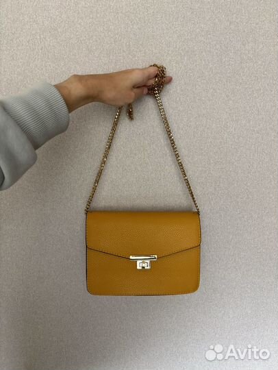 Сумка горчичная Mango