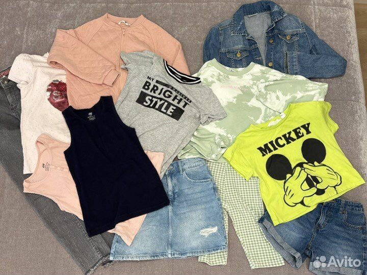 Пакет вещей на девочку рост 134 140 146