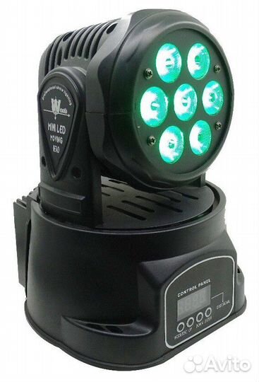 Головы LED 8шт Wash Rgbw Mic DMX Strob Светомузыка