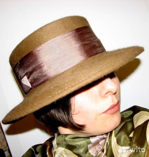 Шляпа, настоящий фетр (100 натур. шерсть), 56 р