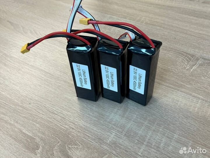 Аккумулятор для FPV дрона ZEE 4500mAh 6S100С XT60