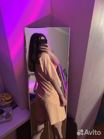 Костюм с шортами оверсайз