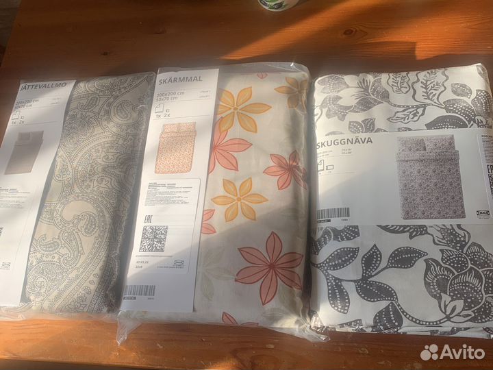 Новые комплекты постельного белья IKEA