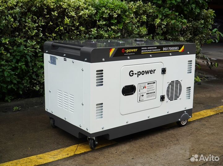 Дизельный генератор 14 kW G-power