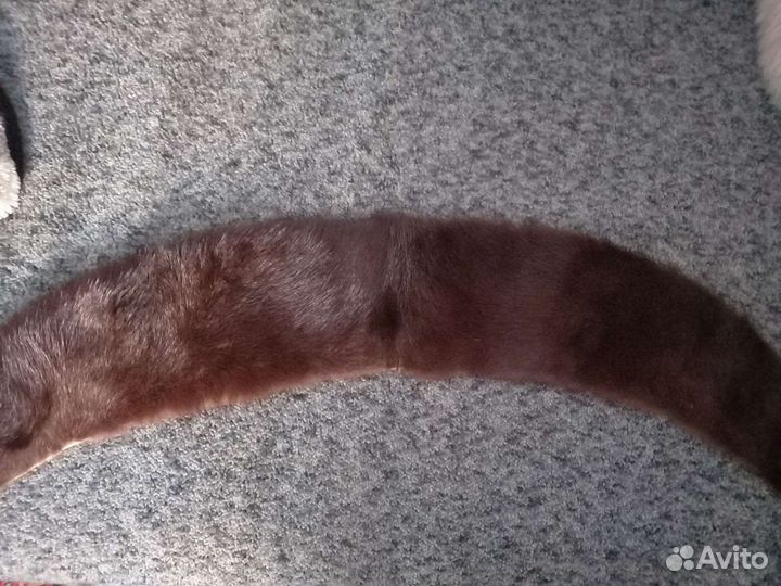 Воротник из норки