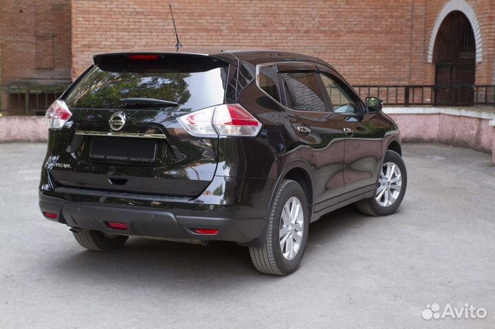 Накладка на бампер Nissan X-Trail 3 (14+) RA