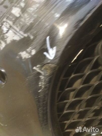 Бампер передний под парктроники Mercedes Benz C