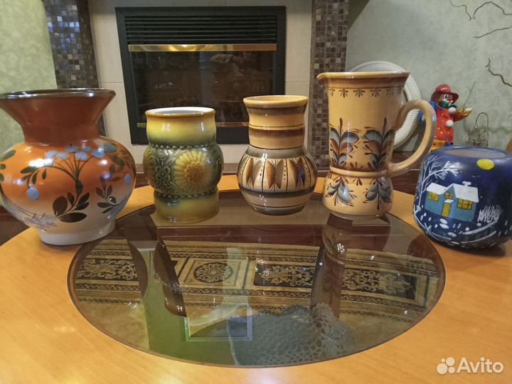 Керамические вазы СССР