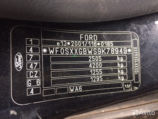 Разбор на запчасти Ford S-Max 2006-2010