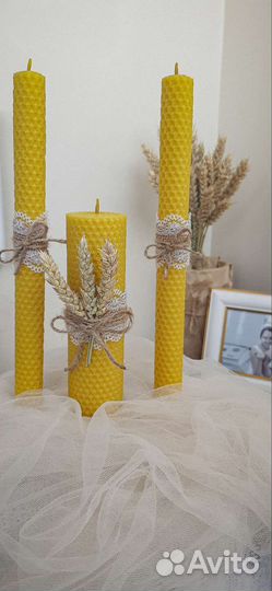 Свадебный очаг из пчелиного воска