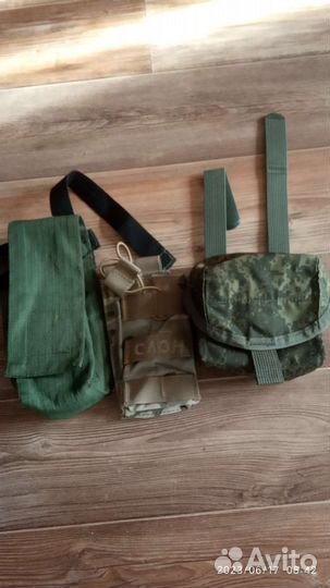 Подсумки, очки, ремень тактический