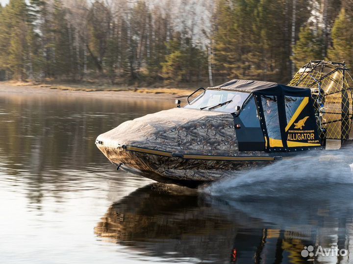 Аэролодка Alligator Raptor 590 с увеличенным баком
