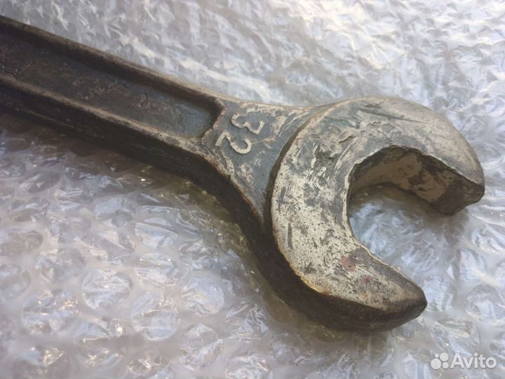 Латунный ключ 32 на 36 времён СССР