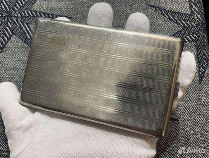 Портсигар Alpacca винтаж Германия, 1930х