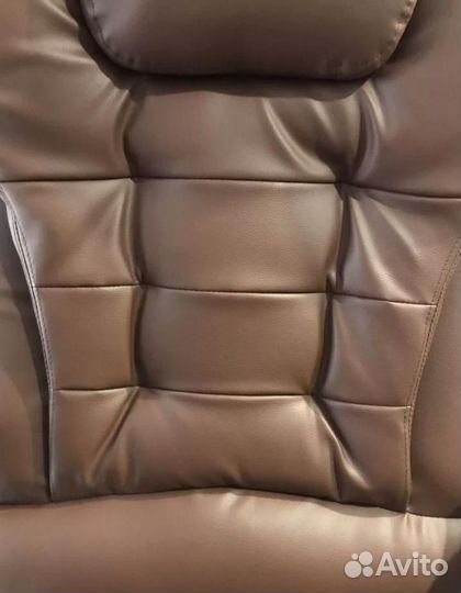 Кожанное кресло, с массажем, новое, компьютерное