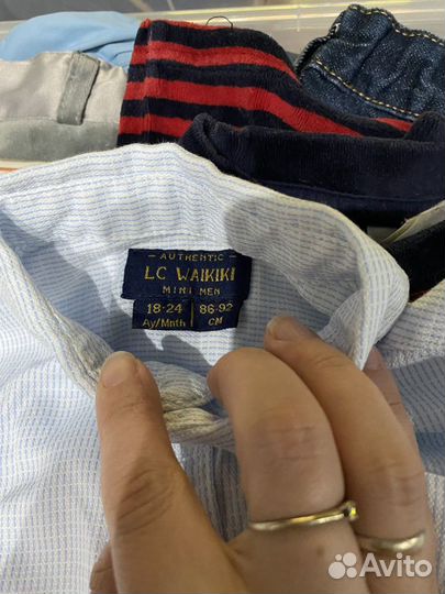 Рубашка для мальчика 86 92