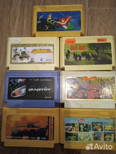 Картриджи dendy из 90х