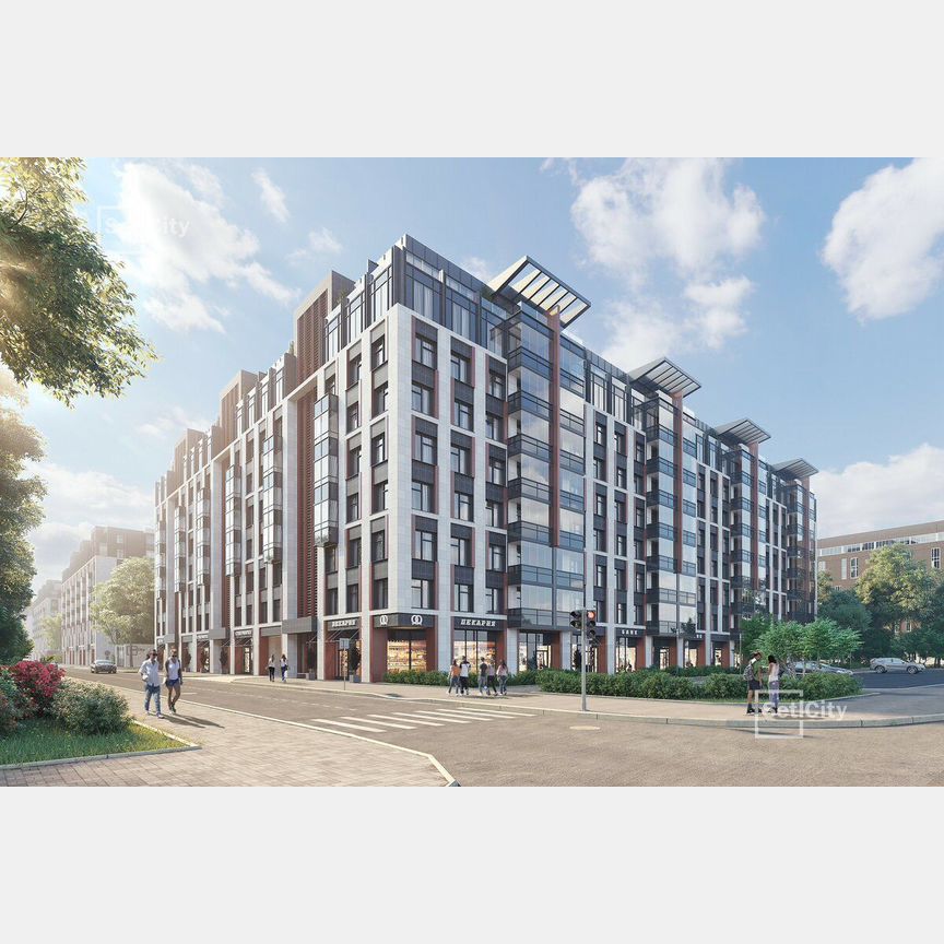 3-к. квартира, 116 м², 7/9 эт.