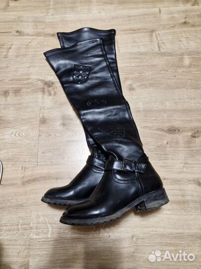 Женские осенние ботфорты