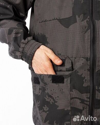 Костюм Nova Tex Захват смесовая, кмф черный, р.52